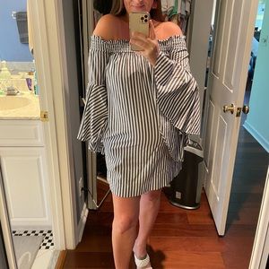 New York & Company Off the Shoulder Dress